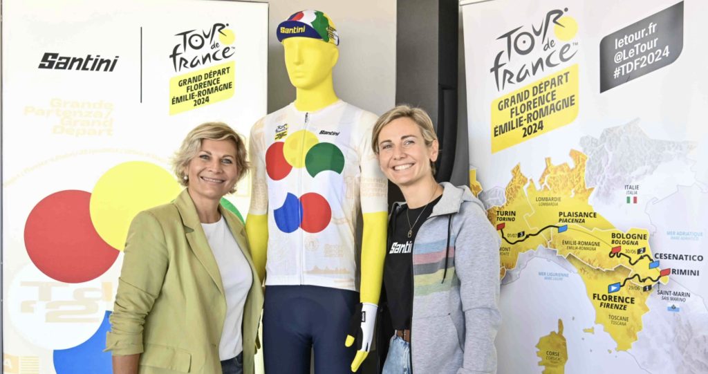 Completo Santini per le tappe italiane del Tour de France 2024
