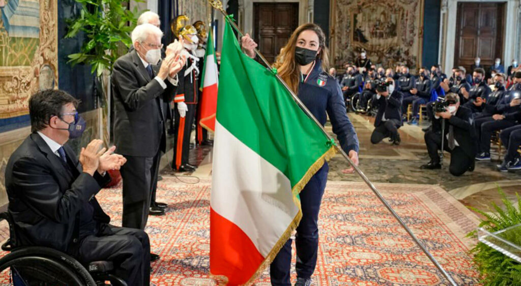 Goggia Mattarella Bandiera