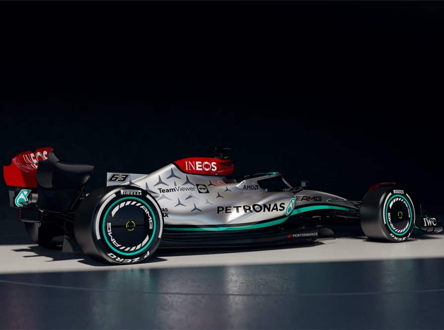 Mercedes F1 4 2022