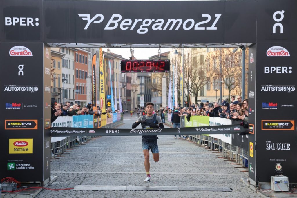 vincitore 10 km Bergamo